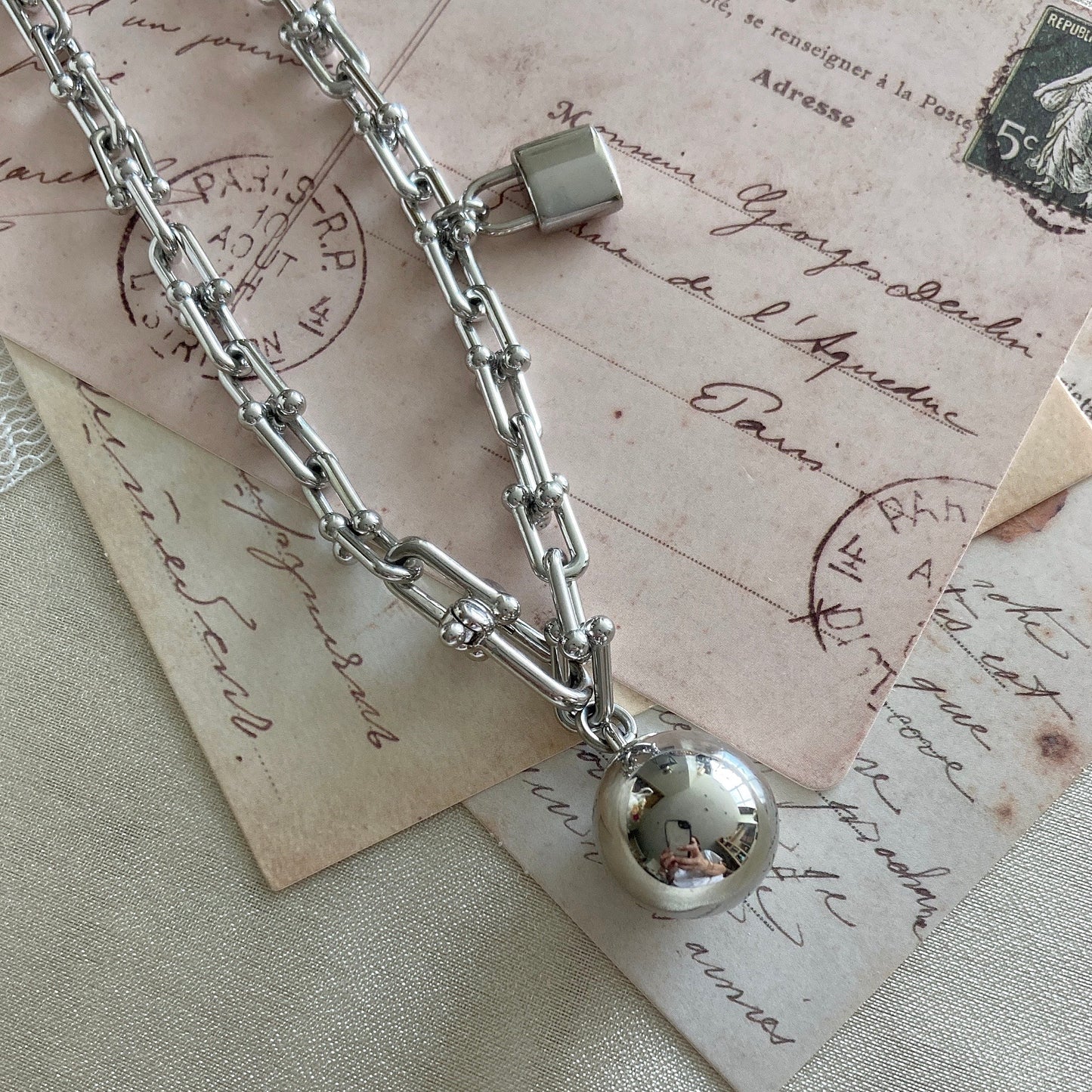 S.L.A. Kendall necklace w/ pendants