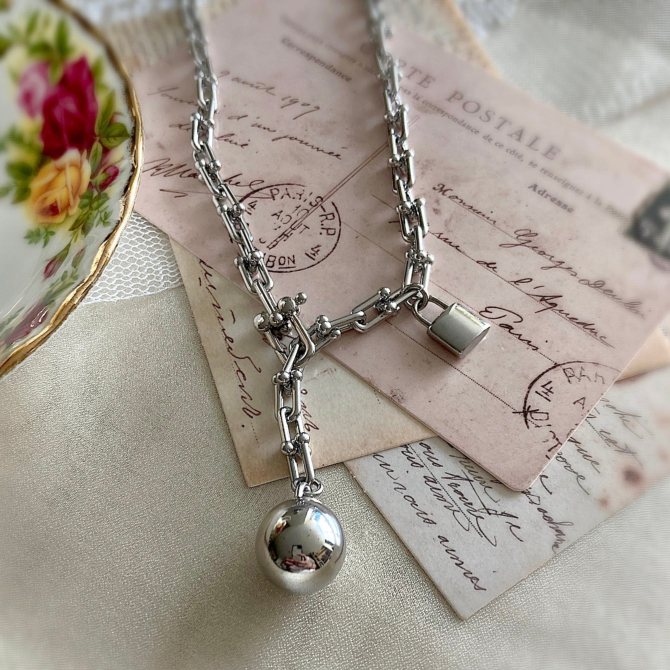 S.L.A. Kendall necklace w/ pendants