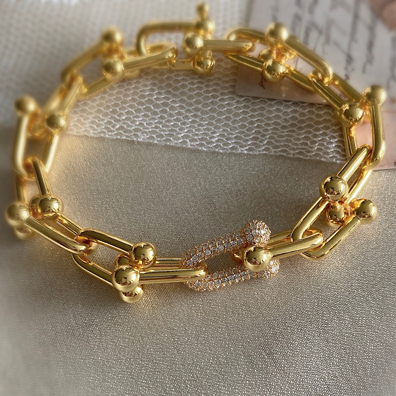 S.L.A. Kendall bracelet w/ stones